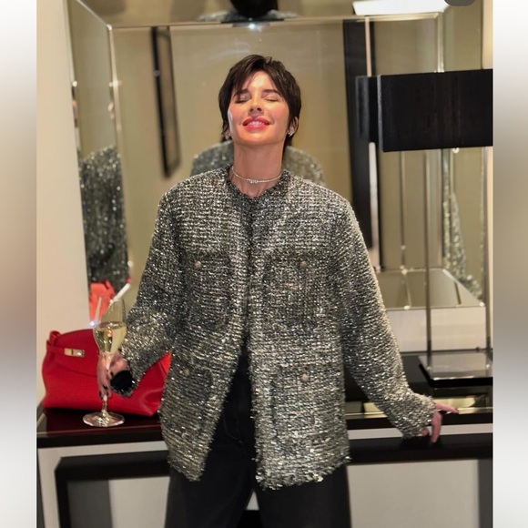 H&M TEXTURED JACKET - Picture 10 of 10